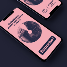 Supprise App & Identity design. Un proyecto de UX / UI, Dirección de arte y Diseño gráfico de Helena Llop - 22.04.2018