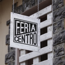 Branding "Feria del centro"  Ein Projekt aus dem Bereich Br, ing und Identität, Grafikdesign und Logodesign von María Cano - 25.04.2018