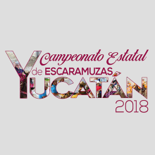 [Logo] Estatal de Escaramuzas Yucatán 2018. Un proyecto de Animación y Diseño de logotipos de Jesús Chan Braga - 25.04.2018