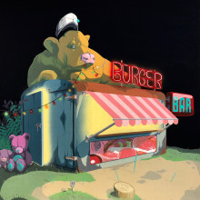Burger maker. Un proyecto de Artesanía, Bellas Artes, Pintura, Bocetado y Dibujo a lápiz de Dhani Barragán - 28.04.2018