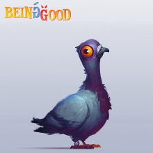 Being Good - Donny. Design de personagens projeto de Iosu Palacios Asenjo - 28.04.2018