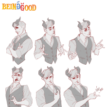Being Good - Mal. Design de personagens projeto de Iosu Palacios Asenjo - 28.04.2018