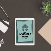 The Invisible Man. Traditional illustration, Motion Graphics, UX / UI, Animation, Editorial Design, Education, Events, Graphic Design, Industrial Design, Interactive Design, T, pograph, Infographics, Naming, Photo Retouching, Vector Illustration, and Digital Illustration project by Àngels Pinyol - 04.30.2018