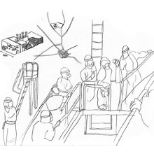 Nuclear. Ilustração tradicional, Desenho a lápis, e Desenho projeto de Patricia Fernández - 30.04.2015