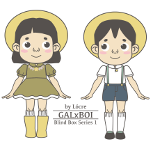 Proyecto GALxBOI . Un proyecto de Diseño de personajes y Diseño de juguetes de sandralocre - 30.04.2018