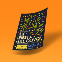 LX Fiesta del Olivo 2016. Un proyecto de Ilustración tradicional, Fotografía y Diseño gráfico de Ángel Vera - 28.04.2016