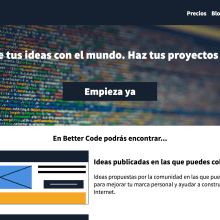 Better Code. Projekt z dziedziny Tworzenie stron internetow i ch użytkownika Miguh Ruiz - 01.09.2016