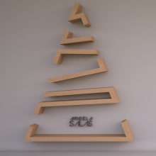 Feliz Navidad. Un proyecto de 3D, Arquitectura interior, Diseño de interiores, Infografía y Modelado 3D de sls_design - 21.12.2015