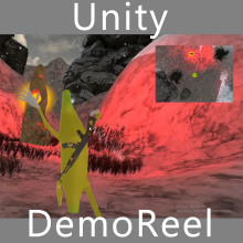 Unity DemoReel (2017). Programação , e 3D projeto de Marcia Gramage Gomez - 02.05.2017