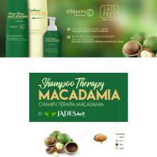 Macadamia Therapy, Jades Hair. Br, ing, Identit, and Graphic Design project by Maykoor Chicco - 05.03.2018