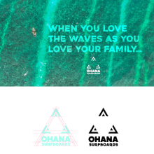 OHANA surfboards. Design project by Maykoor Chicco - 05.03.2018
