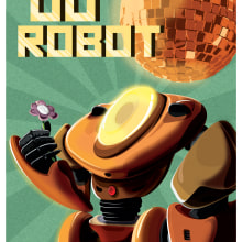 Go Robot. Un proyecto de Ilustración vectorial e Ilustración digital de Javier Proaño - 04.05.2018