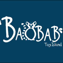 Juguetería Baobab . Un proyecto de Diseño de logotipos de Ingrid Carvajal Rivero - 04.05.2018