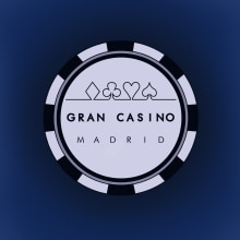 GRAN CASINO MADRID. Ilustração tradicional, Design gráfico, e Design de logotipo projeto de Alberto Camacho Gordaliza - 08.05.2018