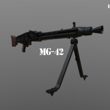 MG 42  1942 Germany.. 3D, Film, and Video project by enriquepbart - 05.08.2018