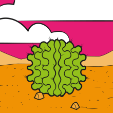 Cactus.. Animation, Vector Illustration, and 2D Animation project by Carlos Vargas Gutiérrez - 05.09.2018