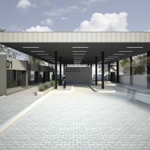 Estación de Autobuses Arroio dos Ratos. Arquitetura projeto de Stefania Franzoi Pilz - 14.01.2013