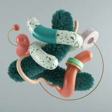 Worms. Un proyecto de 3D, Dirección de arte e Ilustración digital de Javier Torres - 14.05.2018