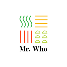 Mr. Who. Design, Art Direction, Br, ing, Identit, Fine Arts, Cooking, Graphic Design, T, pograph, Icon Design, Poster Design, and Logo Design project by Lola Téllez - 05.14.2018
