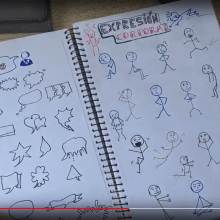 Video book dibujo personal. Desenho projeto de Adrian - 15.05.2018