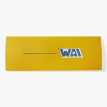 C.v. WAI \ Diseño editorial & identidad corporativa. Een project van Redactioneel ontwerp van Borja Román - 15.05.2018