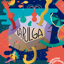 Cartel para "La pulga" San miguel de allende, Mexico Ein Projekt aus dem Bereich Grafikdesign und Vektorillustration von Luisa Sirvent - 19.05.2018