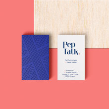 PepTalk. Un proyecto de Diseño, Br, ing e Identidad e Ilustración digital de Rebeca Zarza - 25.05.2018