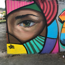 Mi Proyecto del curso: Iniciación a la pintura con spray. Art Direction, Character Design, Painting, and Street Art project by Davis Xavier - 05.26.2018