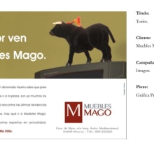 Muebles Mago. Un proyecto de Cop, writing y Creatividad de Salvador Durbán Acién - 28.05.2018