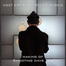 Making of the project "Meet Art" by photographer Santiago Barrio Shooting days_02. Un proyecto de Cine, vídeo y televisión de Enrique Barrio - 29.05.2018