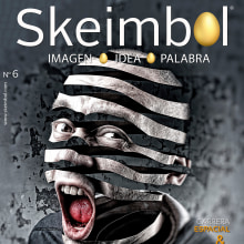 Diseño editorial - Revista SKEIMBOL. Design editorial projeto de Christian Fernandez - 04.12.2017