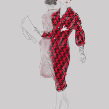 Moda. Un proyecto de Ilustración tradicional, Moda, Diseño de moda e Ilustración digital de Ana Zapico - 05.06.2018