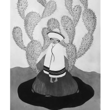 Mi Proyecto del curso: Introducción a la ilustración con tinta china. Un projet de Illustration traditionnelle de Absurdismus - 10.06.2018