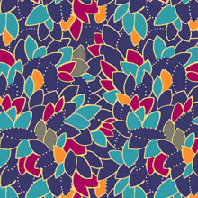 Mi Proyecto del curso: Diseño de estampados textiles. Traditional illustration, Graphic Design, and Vector Illustration project by Sara - 06.11.2018