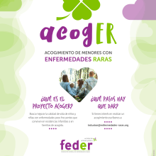 FEDER - FEDERACIÓN ESPAÑOLA DE ENFERMEDADES RARAS. Design, Art Direction, Br, ing, Identit, and Logo Design project by Sonia Sáez - 01.10.2018