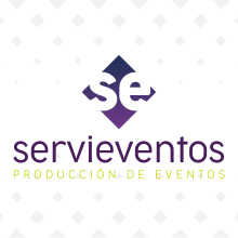 Servieventos. Een project van  Ontwerp,  Br, ing en identiteit, Grafisch ontwerp y Logo-ontwerp van Karen González Vargas - 01.06.2018