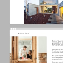 Pamapam. Un projet de UX / UI, Architecture, Développement web , et Création de logos de Minsk - 25.06.2018