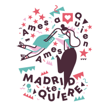 AYUNTAMIENTO DE MADRID. Gay Pride 2018. Un proyecto de Diseño e Ilustración de Del Hambre - 29.06.2018
