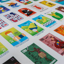 Pocket Posters. Ilustração tradicional, Design gráfico, e Estampagem projeto de Tinti Nodarse - 29.06.2018