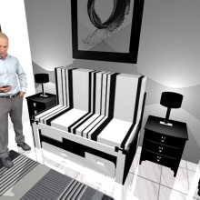 Mobiliario multifuncional para espacios reducidos. Furniture Design, Making, Industrial Design, Product Design, and Creativit project by Jose Repiso Rodriguez - 09.20.2015