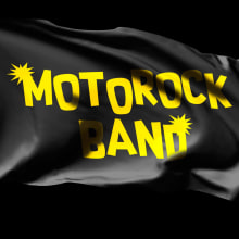Mi Proyecto del curso: Diseño de merchandising para músicos MOTOROCK BAND. Un proyecto de Diseño gráfico de Ernesto Fabián Rodríguez Coimbra - 03.07.2018