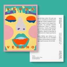 Selfpromo microrrelatos. Art Direction, Editorial Design, and Graphic Design project by Comba Studio - 07.04.2018