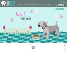 Oh My Dog!. Un projet de Br, ing et identité, Design graphique , et Webdesign de Catalina Higuera - 01.11.2016