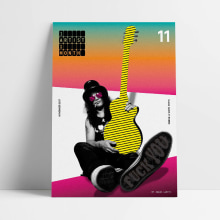 1A1M, Poster for November 2017 Edition. Direção de arte, Design gráfico, e Design de cartaz projeto de Julio Liarte - 08.10.2017