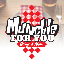  MUNCHIE FOR  YOU, Wings & More. Br, ing, Identit, and Logo Design project by Mario Duran - 07.12.2018