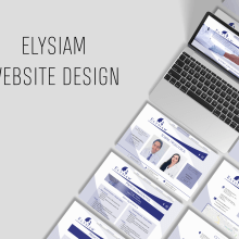 Elysiam - Diseño Web/Web Design. Een project van  Ontwerp, UX / UI, Grafisch ontwerp y Webdesign van Stephanie Rojo - 02.05.2018