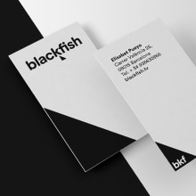 Blackfish. Un progetto di Direzione artistica, Br, ing, Br, identit, Graphic design e Tipografia di Victor Riba Campi - 16.07.2018
