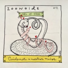 Zoonoide por Lapyz. Ilustração tradicional, Design de personagens, e Comic projeto de Lily Portius Yáñez - 17.07.2018