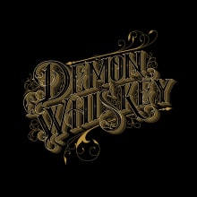 Demon Whiskey. Lettering project by Havi Cruz - 02.03.2018