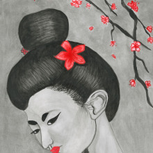 Mi Proyecto del curso: Introducción a la ilustración con tinta china (Actualización). Un proyecto de Diseño e Ilustración tradicional de Alejandra Aravena - 10.04.2018